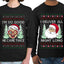 Deliver All Night Long So Good He Came Twice Sweater Girlfriend Boyfriend Gift His and Hers Matching Ugly Christmas Couple Long Sleeve Shirt