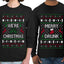 Merry Drunk We're Christmas Sweater Girlfriend Boyfriend Gift His and Hers Matching Ugly Christmas Couple Long Sleeve Shirt