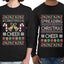 Spreading Christmas Cheer Sweater Girlfriend Boyfriend Gift His and Hers Matching Ugly Christmas Couple Long Sleeve Shirt