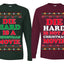 Die Hard is a Not Christmas Movie | McClane Nakatomi Matching His and Hers Couples Shirt  Girlfriend Boyfriend Gift His and Hers Matching Ugly Christmas Couple Long Sleeve Shirt