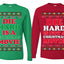 Die Hard is a Not Christmas Movie | McClane Nakatomi Matching His and Hers Couples Shirt  Girlfriend Boyfriend Gift His and Hers Matching Ugly Christmas Couple Long Sleeve Shirt