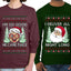 Deliver All Night Long So Good He Came Twice Sweater Girlfriend Boyfriend Gift His and Hers Matching Ugly Christmas Couple Long Sleeve Shirt