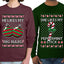 She Likes My Peppermint Stick, He Likes My Big Bulbs Sweater Girlfriend Boyfriend Gift His and Hers Matching Ugly Christmas Couple Long Sleeve Shirt