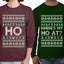 Where's My Ho At? Ho Sweater Girlfriend Boyfriend Gift His and Hers Matching Ugly Christmas Couple Long Sleeve Shirt