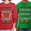 Spreading Christmas Cheer Sweater Girlfriend Boyfriend Gift His and Hers Matching Ugly Christmas Couple Long Sleeve Shirt