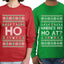Where's My Ho At? Ho Sweater Girlfriend Boyfriend Gift His and Hers Matching Ugly Christmas Couple Long Sleeve Shirt