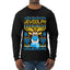 Jewdolph, Jewish Reindeer, Ugly Christmas Sweater Unisex Mens Long Sleeve Shirt
