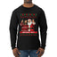 Birthday Boy Jesus, Ugly Christmas Sweater Unisex Mens Long Sleeve Shirt
