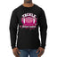 Breast Cancer Awareness Designs Front and Back Mens Long Sleeve Shirt