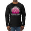 Breast Cancer Awareness Designs Front and Back Mens Long Sleeve Shirt