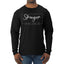 Breast Cancer Awareness Designs Front and Back Mens Long Sleeve Shirt