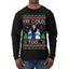 I'm Cold Too Funny Classic 70s Show Damn Jackie Ugly Christmas Sweater Mens Long Sleeve Shirt