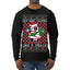 Out Here Looking Like a Snack Funny Cute Christmas Cookie Ugly Christmas Sweater Mens Long Sleeve Shirt