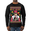Mac Daddy Funny Viral Trump Meme Fast Food Fries Burgers Ugly Christmas Sweater Mens Long Sleeve Shirt