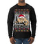 Come Out to the Coast Have a Few Laughs Die Hard McClane Ugly Christmas Sweater Mens Long Sleeve Shirt