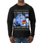 A Choo Choo I've Always Wanted One Winter Warlock Movie Ugly Christmas Sweater Mens Long Sleeve Shirt