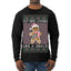 Out Here Looking Like a Snack Cute Xmas Cookie Ugly Christmas Sweater Mens Long Sleeve Shirt