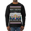 Merry Christmas and a MAGA New Year 2025 Ugly Christmas Sweater Mens Long Sleeve Shirt