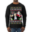 Put the Cookies Down Make America Healthy Again RFK Ugly Christmas Sweater Mens Long Sleeve Shirt