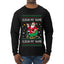 Sleigh My Name Sleigh My Name, Pop Singers, Song Lyrics Pun, Santa Sleigh, Ugly Christmas Sweater Mens Long Sleeve Shirt