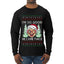 So Good He Came Twice, Ugly Christmas Sweater Unisex Mens Long Sleeve Shirt