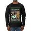 I'm A Freak On The Sheets, Ugly Christmas Sweater Unisex Mens Long Sleeve Shirt