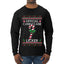 Official Candy Cane Licker, Ugly Christmas Sweater Unisex Unisex Mens Long Sleeve Shirt