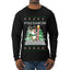 Pole Dancer, Ugly Christmas Sweater Unisex Mens Long Sleeve Shirt