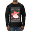 Santa's Favorite Cabrona, Ugly Christmas Sweater Unisex Mens Long Sleeve Shirt
