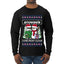 Snowasis English Rock Band Parody, Ugly Christmas Sweater Unisex Mens Long Sleeve Shirt