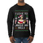 I Love To Jingle His Bells, Ugly Christmas Sweater Unisex Mens Long Sleeve Shirt