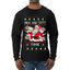 Milk And Titty Time, Ugly Christmas Sweater Unisex Mens Long Sleeve Shirt