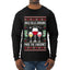 Jingle Bells, Zinfandel Pass The Cabernet Wine Drinker, Ugly Christmas Sweater Unisex Mens Long Sleeve Shirt