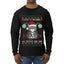 Look At Me Being All Festive And Shit, Ugly Christmas Sweater Unisex Mens Long Sleeve Shirt