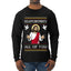Disappointments All Of You Jesus, Ugly Christmas Sweater Unisex Mens Long Sleeve Shirt