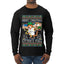 Litters Full Cat, Ugly Christmas Sweater Unisex Mens Long Sleeve Shirt