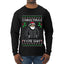 Santa Christmas Type Shit, Ugly Christmas Sweater Unisex Mens Long Sleeve Shirt