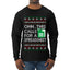 Oh... This Calls for A Spreadsheet, Ugly Christmas Sweater Unisex Mens Long Sleeve Shirt
