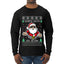 Santa Says 6 7 Meme, Ugly Christmas Sweater Unisex Mens Long Sleeve Shirt