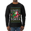 All I Want For Christmas Is A Torta, Ugly Christmas Sweater Unisex Mens Long Sleeve Shirt