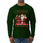 Birthday Boy Jesus, Ugly Christmas Sweater Unisex Mens Long Sleeve Shirt