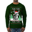Tuki Tuki Tuki Funny Spanish Music Lyrics Ugly Christmas Sweater Mens Long Sleeve Shirt