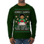 Sorry Santa Dad Never Came Back With Milk, Other Kid, Funny Viral Daddy Left Sad Kid Meme Ugly Christmas Sweater Mens Long Sleeve Shirt