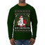 Santa Claus In My Christmas Era Xmas Ugly Christmas Sweater Mens Long Sleeve Shirt