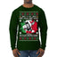 Jing a Di Jing Dominick the Italian Christmas Donkey Ugly Christmas Sweater Mens Long Sleeve Shirt
