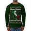 Buon Natale e Felice Anno Nuovo! Merry Christmas and Happy New Year Ugly Christmas Sweater Mens Long Sleeve Shirt