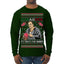 Gabagool It's What's for Dinner, Funny Tony Italian NJ New Jersey Mafia, Classic TV Show Ugly Christmas Sweater Mens Long Sleeve Shirt