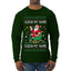 Sleigh My Name Sleigh My Name, Pop Singers, Song Lyrics Pun, Santa Sleigh, Ugly Christmas Sweater Mens Long Sleeve Shirt