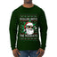 Rollin' Into The Holidays Christmas Sweater, Ugly Christmas Sweater Mens Long Sleeve Shirt