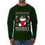 Holiday, Ugly Christmas Sweater Unisex Mens Long Sleeve Shirt
